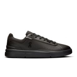 ON THE ROGER Advantage Black | Black Sneakersy męskie. Czarne buty sportowe męskie On, z jeansu, bez zapięcia, tenisowe. Za 549.99 zł.