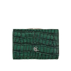Portfel damski Canaletto ze skóry croco PD1224cs292 RFID. Zielone portfele damskie bez wzorów, ze skóry. Za 151.05 zł.