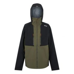 Kurtka turystyczna 3 w 1 Regatta Sacramento. Zielone kurtki męskie Regatta, bez wzorów, z puchu, sportowe, bez kaptura. Za 581.00 zł.