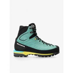 Buty do raków półautomatycznych damskie Scarpa Zodiac Tech GTX. Niebieskie obuwie sportowe damskie Scarpa, bez wzorów, wspinaczkowe. Za 1,104.39 zł.