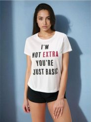 Bawełniana piżama dwuczęściowa z napisem - biały. Białe piżamy damskie Sinsay, l, bez wzorów, z bawełny, bez ramiączek. Za 19.99 zł.