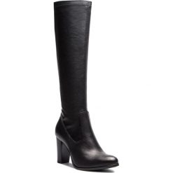Kozaki LASOCKI - 4367-04 Czarny 2. Czarne kozaki damskie Lasocki, z materiału. Za 299.99 zł.