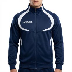 Damska Kurtka Biegowa Oddychająca Niebieska-Biała Singapore. Białe kurtki sportowe damskie Legea, xs, bez wzorów, z materiału, bez kaptura, outdoorowe. Za 72.00 zł.