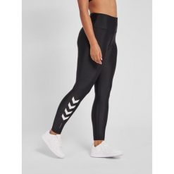 Damskie wysokie legginsy Hummel TE Tola. Czarne legginsy sportowe damskie Hummel, s, bez wzorów, z elastanu, na fitness i siłownię. Za 246.00 zł.