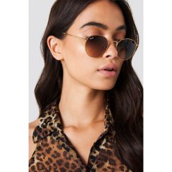Ray-Ban Okulary przeciwsłoneczne Metal Round 1 - Brown. Okulary przeciwsłoneczne damskie marki QUECHUA. Za 688.95 zł.