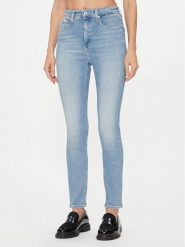 Calvin Klein Jeans Jeansy J20J222142 Niebieski Skinny Fit. Niebieskie jeansy damskie Calvin Klein Jeans. Za 379.99 zł.