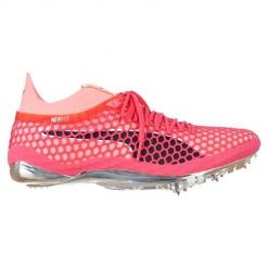 Buty do biegania męskie Puma Evospeed Netfit Sprint. Czerwone buty sportowe męskie Puma, z materiału, bez zapięcia, do biegania. Za 361.00 zł.