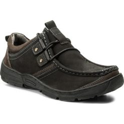 Półbuty LASOCKI FOR MEN - MI07-A603-A463-02 Czarny. Czarne półbuty na co dzień męskie Lasocki For Men, z materiału. Za 199.99 zł.