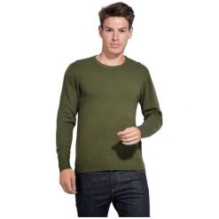 William De Faye Sweter Męski M Zielony. Zielone swetry przez głowę męskie William de Faye. Za 279.00 zł.