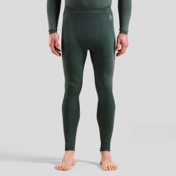 Spodnie Odlo BL BOTTOM long PERFORMANCE WARM. Szare spodnie sportowe męskie Odlo, na zimę, l, bez wzorów, z materiału, narciarskie. Za 369.99 zł.