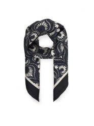 Weekend Max Mara Chusta Onesto 2615541144 Granatowy. Niebieskie czapki i kapelusze damskie Weekend Max Mara, bez wzorów, z jedwabiu. Za 489.99 zł.