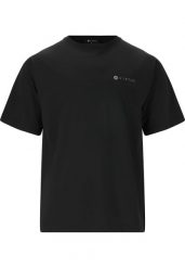 T-shirt Virtus Kallan. Czarne t-shirty męskie VIRTUS, s, bez wzorów, z materiału, eleganckie, bez kołnierzyka. Za 147.50 zł.