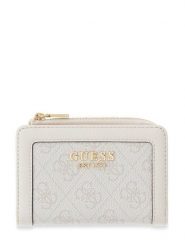 Guess Portfel Lindsey Slg SWSG97 49156 Beżowy. Brązowe portfele damskie Guess, z aplikacjami, ze skóry. Za 264.99 zł.