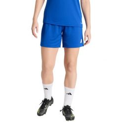Spodenki krótkie damskie adidas Entrada 26. Niebieskie szorty sportowe damskie Adidas, bez wzorów, z materiału, sportowe, na fitness i siłownię, climacool (adidas). Za 60.99 zł.