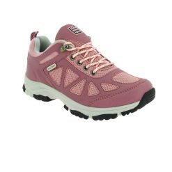 Damskie buty trekkingowe z niską cholewką Élémenterre Sanbona. Czerwone obuwie sportowe damskie Elementerre, przed kostkę, trekkingowe. Za 244.50 zł.