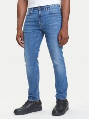 Calvin Klein Jeans Jeansy LV04RB719G Niebieski Skinny Fit. Niebieskie jeansy męskie Calvin Klein Jeans. Za 449.99 zł.