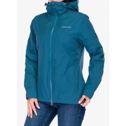 Kurtka przeciwdeszczowa damska Didriksons Trinya Jacket. Niebieskie kurtki damskie Didriksons, bez wzorów, bez kaptura. Za 625.89 zł.