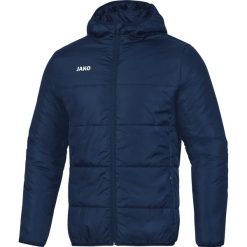 Kurtka puchowa Jako Stepp Basic. Niebieskie kurtki damskie Jako, s, bez wzorów, z materiału, z kapturem. Za 251.20 zł.