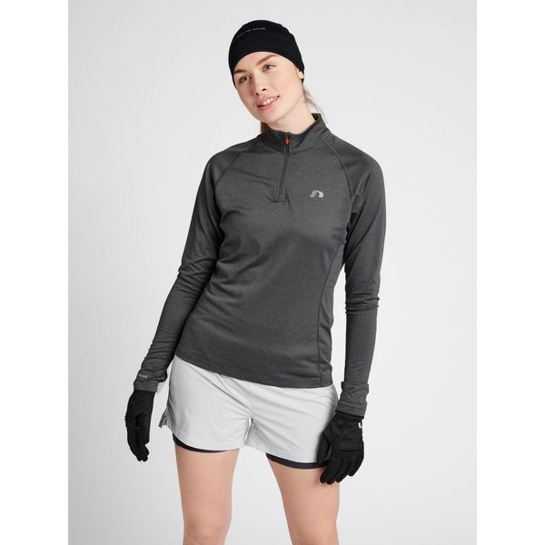 Damska bluza z zamkiem błyskawicznym 1/2 Newline. Szare bluzy damskie Newline, xl, bez wzorów, bez kaptura. Za 243.00 zł.