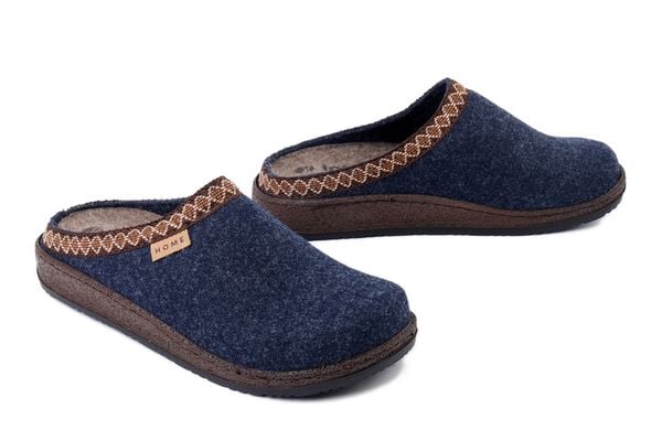 INBLU NL-09 041 szaro-niebieski, kapcie damskie. Niebieskie kapcie damskie Inblu, bez wzorów. Za 107.90 zł.