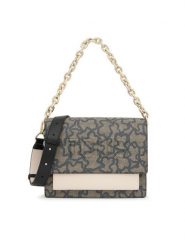 TOUS Torebka Bandolera M. Audree K Icon 2001799559 Czarny. Czarne torebki do ręki damskie tous, bez wzorów, ze skóry, bez dodatków. Za 1,099.00 zł.