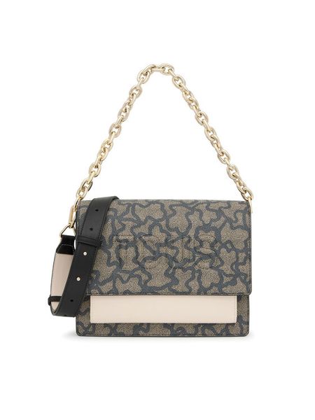 TOUS Torebka Bandolera M. Audree K Icon 2001799559 Czarny. Czarne torebki do ręki damskie tous, bez wzorów, ze skóry, bez dodatków. Za 1,099.00 zł.