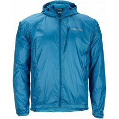 Marmot Kurtka Ether Driclime Hoody Slate Blue Xl. Niebieskie kurtki sportowe męskie Marmot, z dzianiny. W wyprzedaży za 399.00 zł.