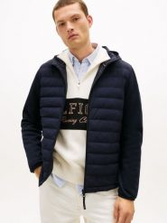 Tommy Hilfiger Bluza Mężczyźni Sztuczne włókno niebieski, L. Niebieskie bluzy męskie Tommy Hilfiger, l, bez wzorów, z dresówki. Za 749.95 zł.