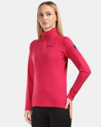 Damska bluza techniczna Kilpi MONTALE-W. Czerwone bluzy damskie Kilpi, bez wzorów, z materiału, bez kaptura. Za 370.41 zł.