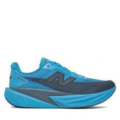 Buty do biegania New Balance. Niebieskie buty sportowe męskie New Balance, bez zapięcia, do biegania. Za 699.99 zł.