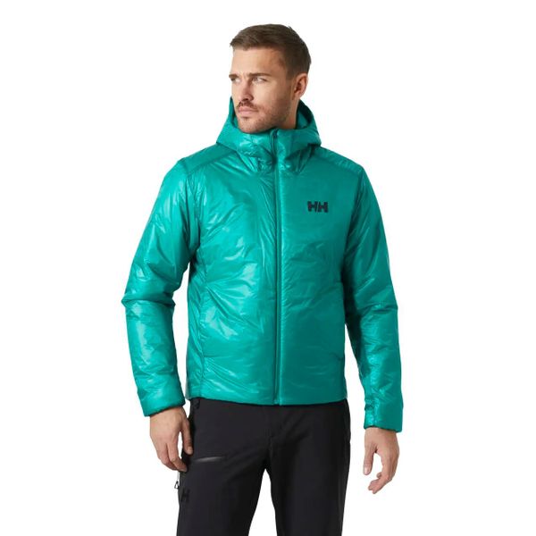 Kurtka narciarska Helly Hansen Odin Everdown. Czarne kurtki męskie Helly Hansen, m, bez wzorów, z materiału, bez kaptura, narciarskie. Za 1,715.00 zł.