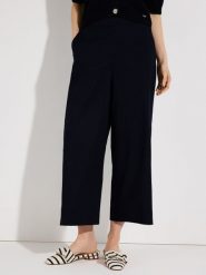 More & More Spodnie typu culottes Kobiety Bawełna niebieski, 34. Niebieskie spodnie materiałowe damskie More & More, s, bez wzorów, z bawełny. Za 279.95 zł.