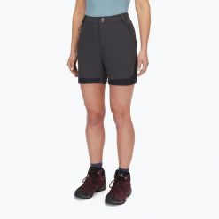 Spodenki trekkingowe damskie Rab Torque Mountain. Szare szorty damskie RAB, m, bez wzorów, z materiału. Za 449.99 zł.