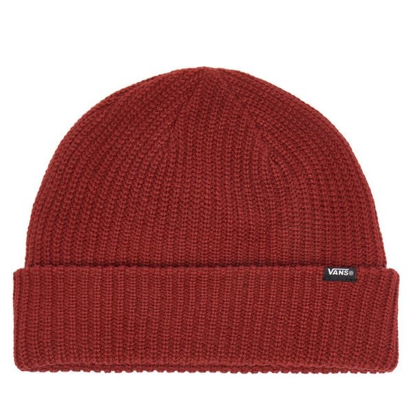 Czapka Vans. Czerwone czapki i kapelusze męskie Vans, na zimę, bez wzorów. Za 109.99 zł.