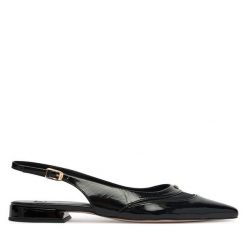 Baleriny HÖGL. Czarne baleriny damskie HÖGL, bez wzorów, bez obcasa. Za 759.99 zł.