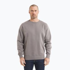 Bluza męska Pitbull Lancaster 2 Crewneck Sweatshirt. Szare bluzy męskie PITBULL, l, z aplikacjami, z bawełny, bez kaptura. Za 159.99 zł.