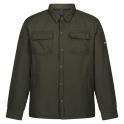 Męska Kurtka Vinca Shacket. Zielone kurtki męskie Regatta, l, bez wzorów, z puchu, trekkingowe. Za 109.99 zł.