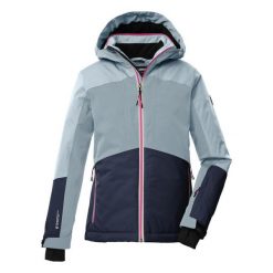 Kurtka narciarska z kapturem dla dziewczynki Killtec KSW 196. Szare buty zimowe dziewczęce KILLTEC, bez wzorów, bez zapięcia. Za 510.50 zł.