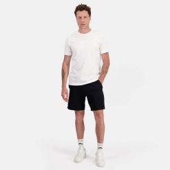 Szorty Le Coq Sportif Essentiels Regular. Czarne krótkie spodenki sportowe męskie le coq sportif, m, bez wzorów, z materiału. Za 348.00 zł.