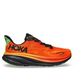 Buty do biegania Hoka. Brązowe buty sportowe męskie HOKA, bez zapięcia, do biegania. Za 629.99 zł.