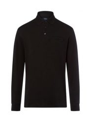 James koszulka polo z długim rękawem Mężczyźni Bawełna czarny, XXL. Czarne bluzki z długim rękawem męskie James, m, bez wzorów, z bawełny, klasyczne, bez kołnierzyka. Za 129.95 zł.