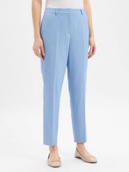 More & More Spodnie - Hedy Kobiety niebieski jednolity, 46. Niebieskie spodnie materiałowe damskie More & More, bez wzorów, z syntetyku. Za 429.95 zł.