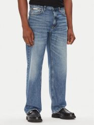 Calvin Klein Jeans Jeansy 90s LV04RC761G Niebieski Straight Fit. Niebieskie jeansy męskie Calvin Klein Jeans. Za 329.99 zł.