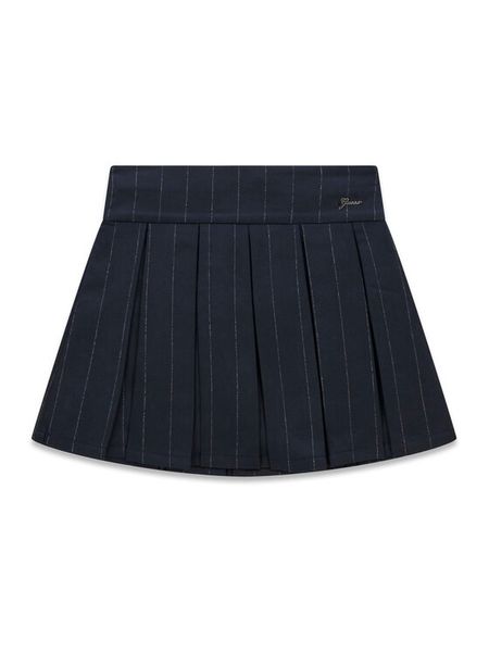 Guess Spódnica mini J6BD05 W3923 Granatowy Regular Fit. Niebieskie spódniczki dla dziewczynek Guess, z aplikacjami, mini. Za 214.99 zł.