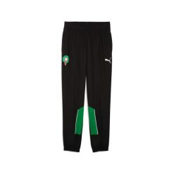 Spodnie dresowe Maroko Archive. Czarne spodnie sportowe męskie Puma, l, bez wzorów, z dresówki, na fitness i siłownię. Za 243.45 zł.