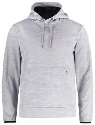 Clique Oakdale Bluza z kapturem funkcjonalna z poliestru. Szare bluzy męskie CLIQUE, m, bez wzorów, z materiału, z kapturem. Za 233.98 zł.