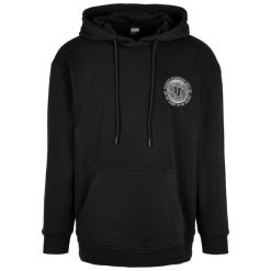 Hoodie Urban Classics globetrotter. Czarne bluzy męskie Urban Classics, m, bez wzorów, z kapturem. Za 237.00 zł.