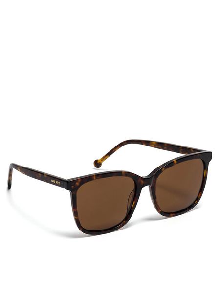 Nine West Okulary przeciwsłoneczne NW 6626S Brązowy. Brązowe okulary przeciwsłoneczne damskie Nine West. Za 149.99 zł.