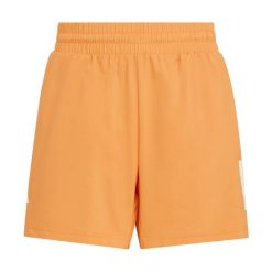 Szorty dla dzieci adidas Club 3S. Brązowe szorty dla chłopców Adidas, bez wzorów, z materiału, klasyczne. Za 172.50 zł.