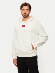 Hugo Bluza Daratschi214 50458700 Beżowy Regular Fit. Brązowe bluzy męskie Hugo, l, bez wzorów, z bawełny, bez kaptura. Za 289.99 zł.